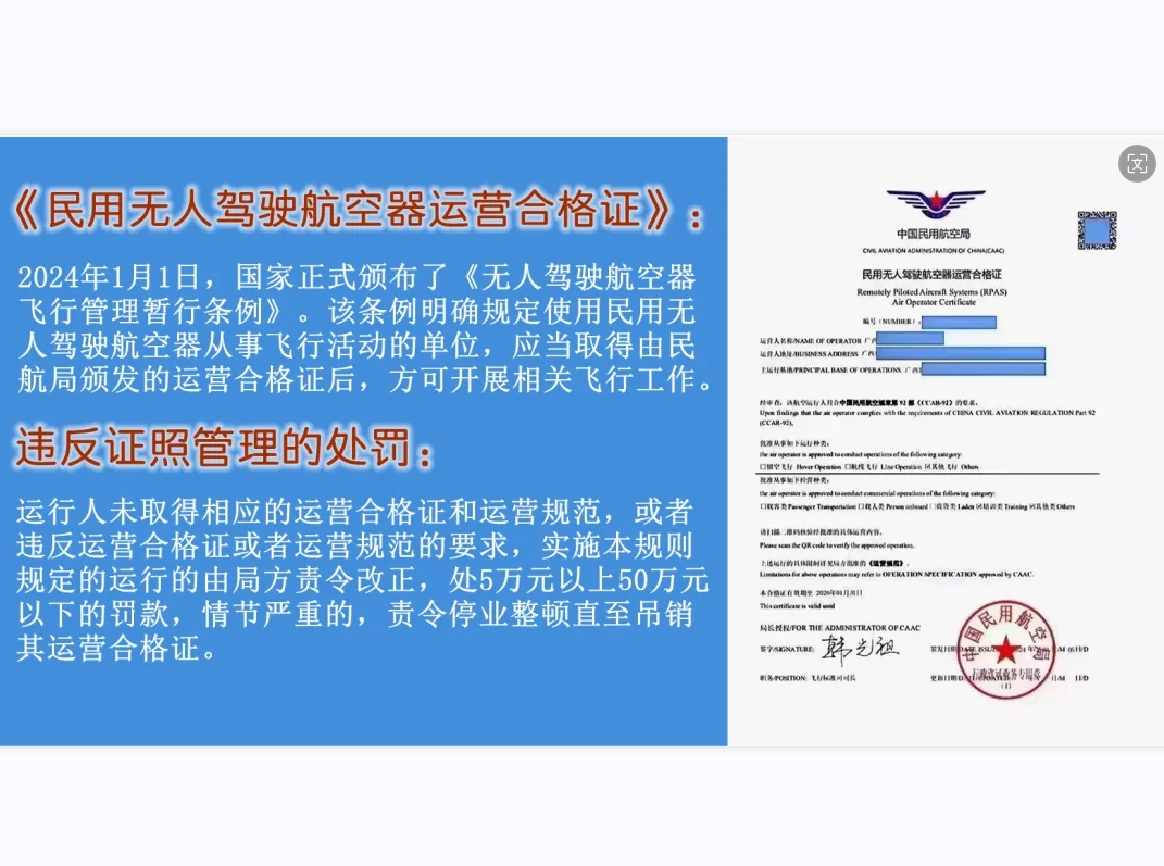 無人機運營必備 | 無人駕駛航空器運營合格證申請(最新政策) 無人機運營必備 | 無人駕駛航空器運營合格證申請(最新政策)
